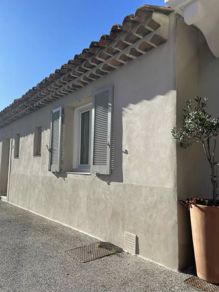 façade a la chaux 2 tons sur mesure