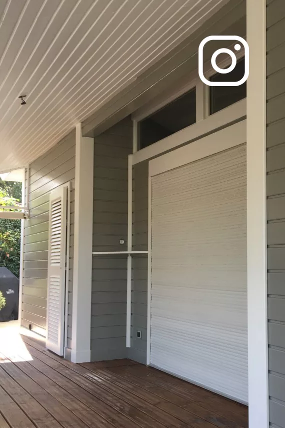 Peinture extérieure : chalet en bois