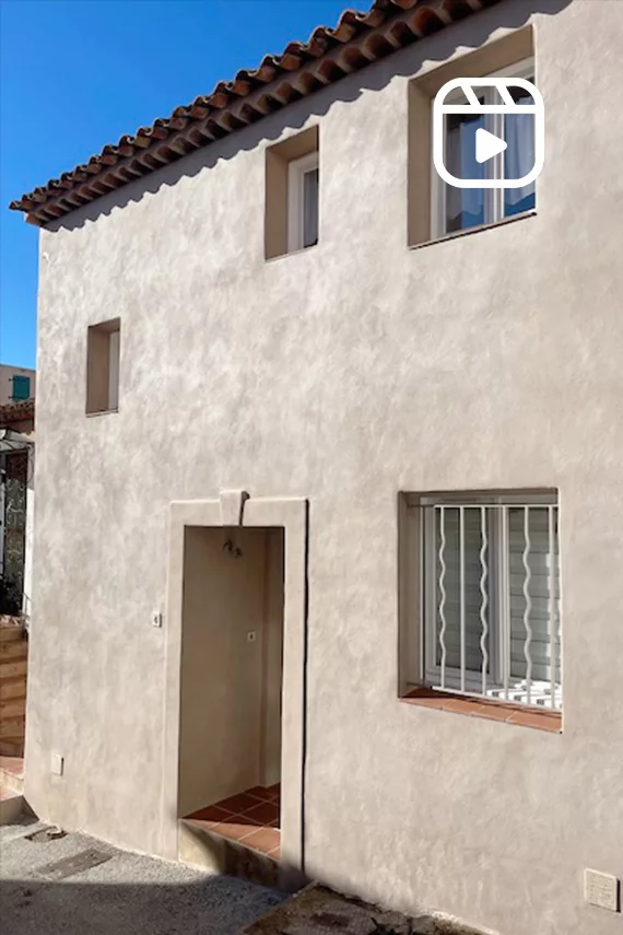 Façade à la chaux (Gassin)